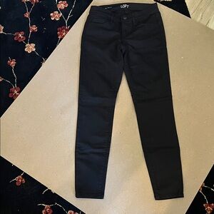 LOFT Black Slim Stretch Jeans
